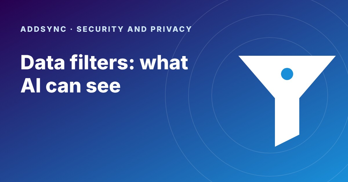Data Filters: Control What AI Can See in Your Mailbox
