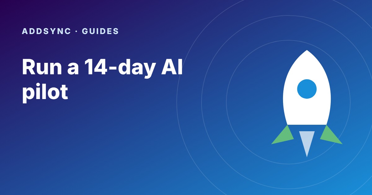 How to Run a 14-Day AI Pilot for Company Email